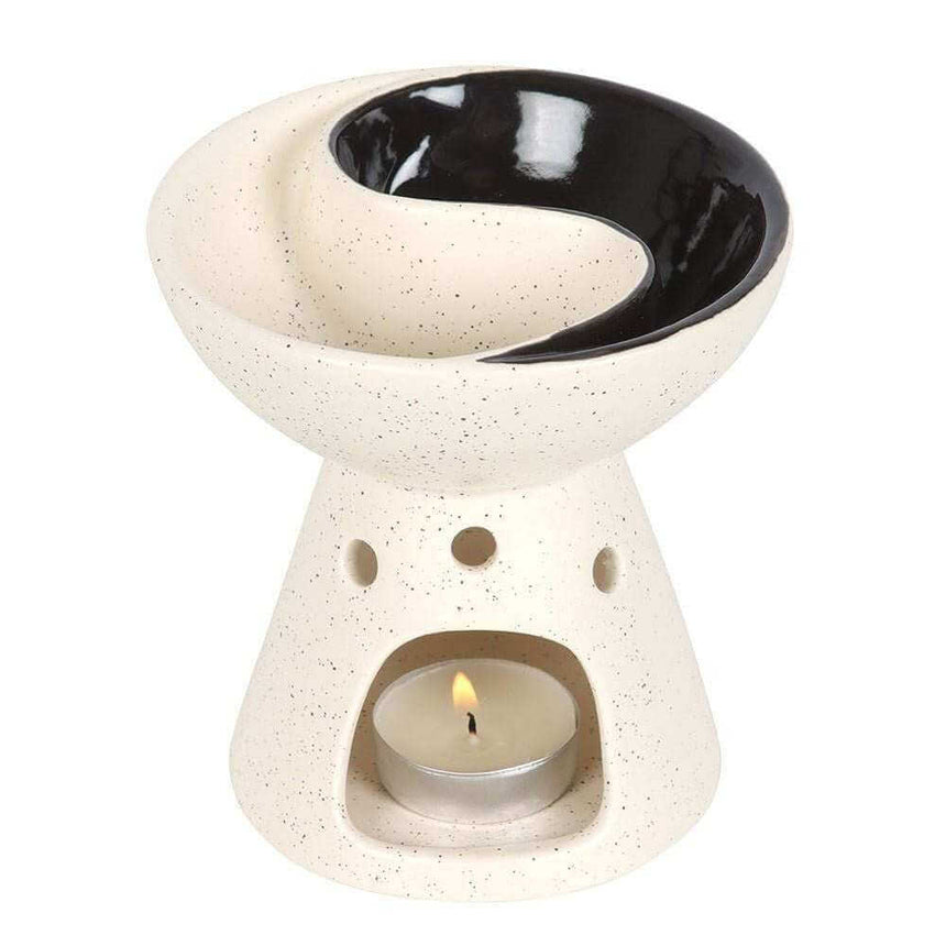 The Fashion Gift Shop: Yin Yang Dual Ceramic Oil Burner and Wax Warmer by The Fashion Gift Shop , Oil Burner & Wax Melters