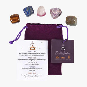 Air Element Tumble Gemstone Set, Energy and Mood - Tumble stones by Spirit of equinox