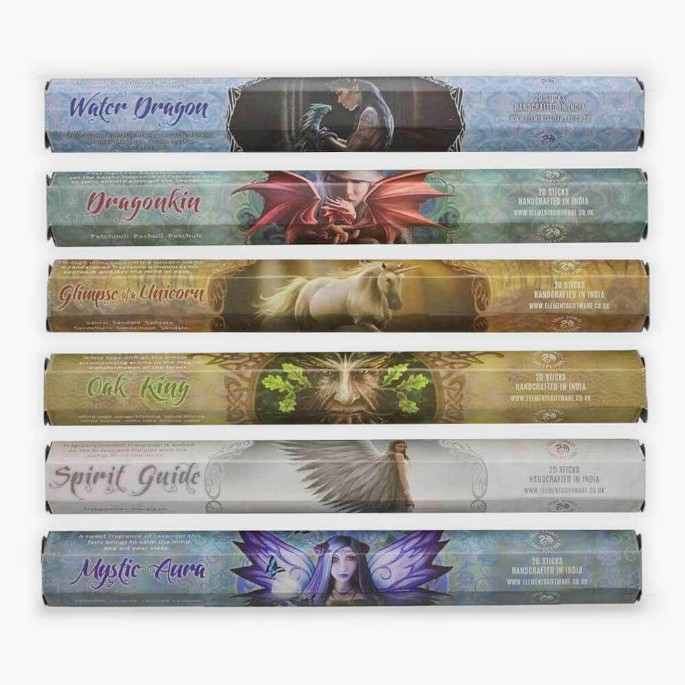 The Fashion Gift Shop: Anne Stokes Spiritual Incense Sticks Gift Set 120 Sticks by Anne Stokes, Incense Sticks