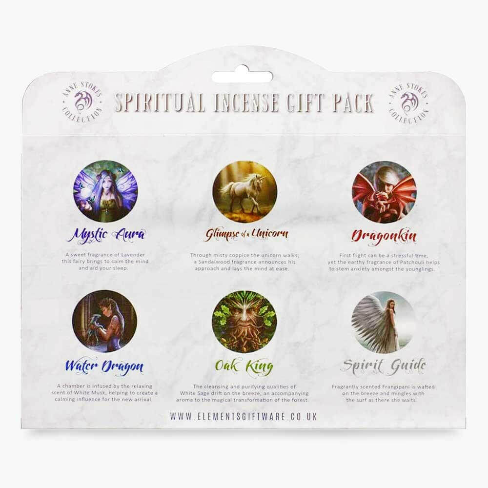 The Fashion Gift Shop: Anne Stokes Spiritual Incense Sticks Gift Set 120 Sticks by Anne Stokes, Incense Sticks