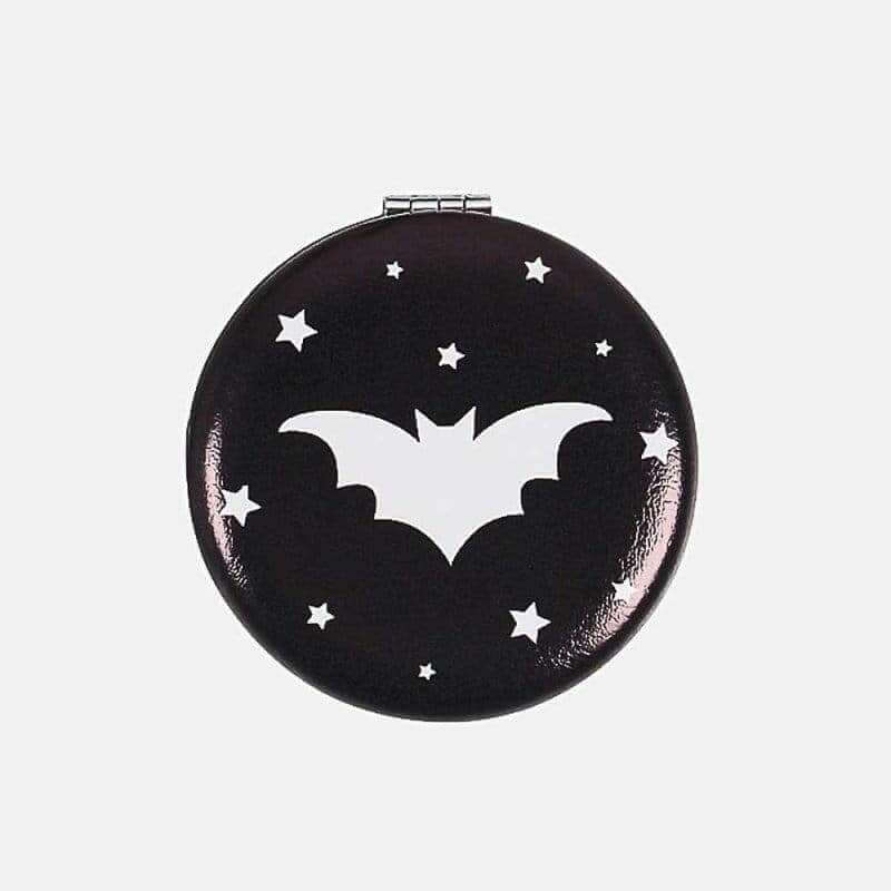 Bats and Spiderwebs Compact Mirrors for Quick Touch-Ups by Spirit of equinox