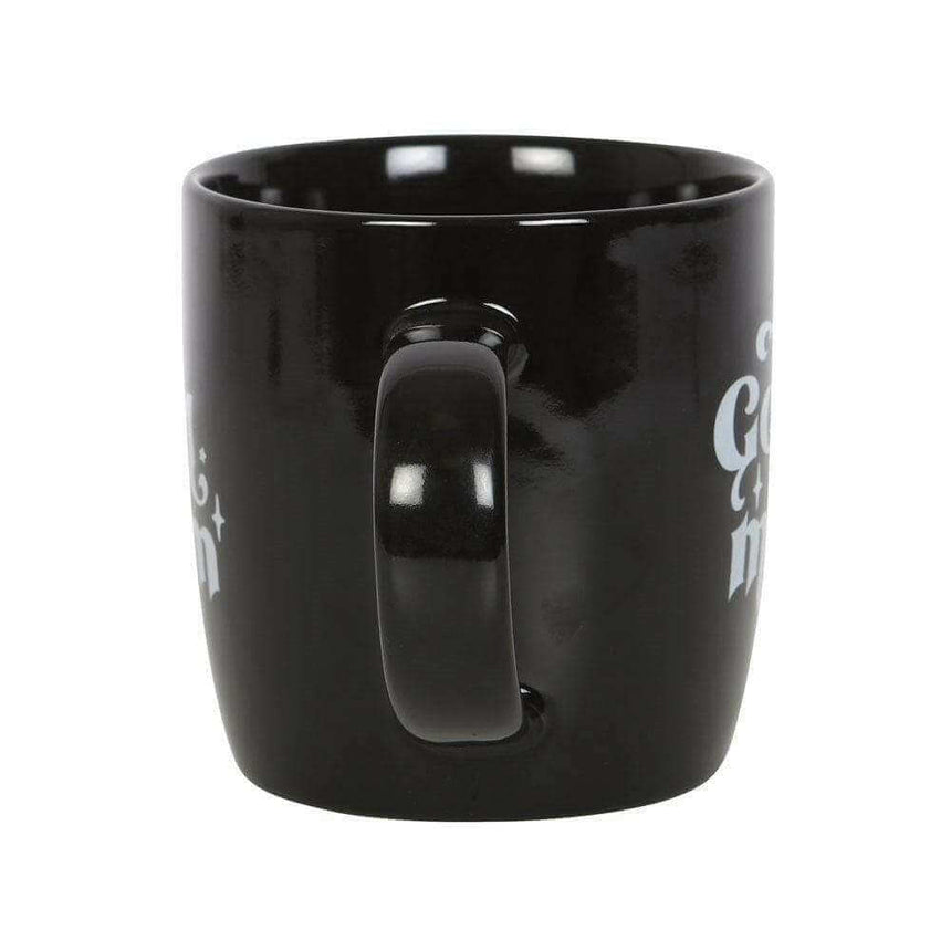 The Fashion Gift Shop: Black Ceramic Mug with Wording Gothic Mum Gift Idea by Spirit of equinox, Mugs and Cups