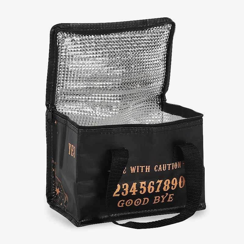 The Fashion Gift Shop: Classic Talking Board Lunch Cool Bag for Stylish Meals by Spirit of equinox, Insulated lunch bag