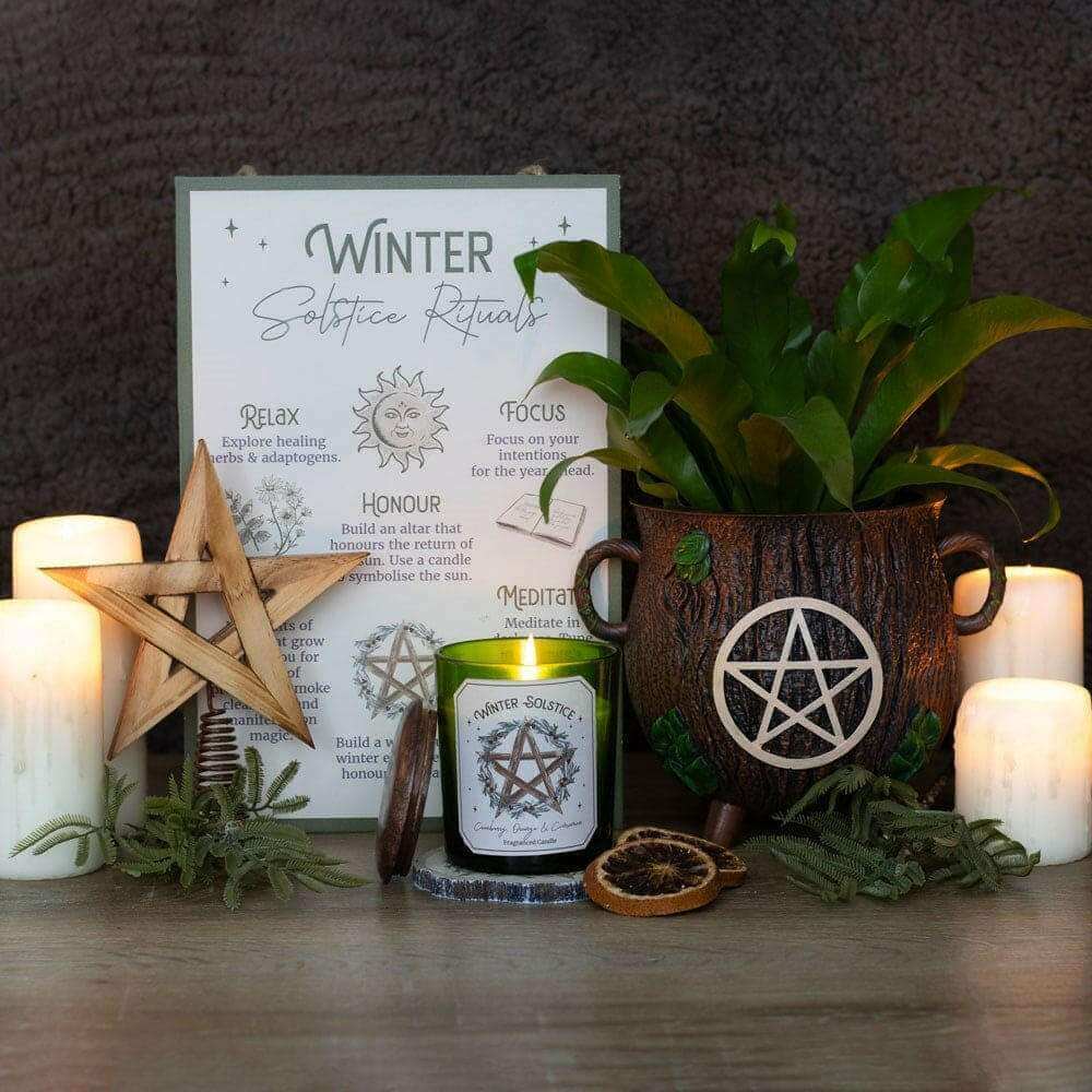 The Fashion Gift Shop: Cranberry, Orange & Cinnamon Candle by Jones Home & Gifts, Candles
