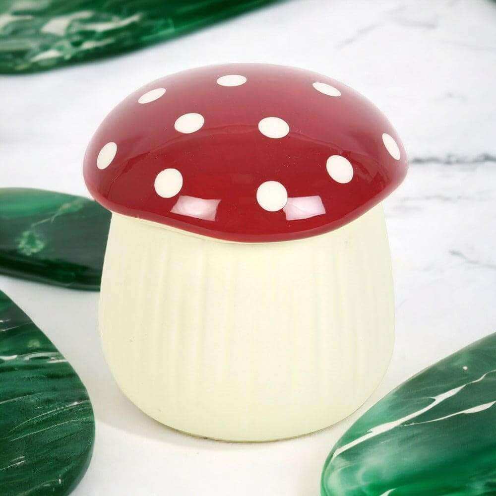 Dark Forest Mushroom Shaped Oil Burner and Wax Warmer Decor by Spirit of equinox
