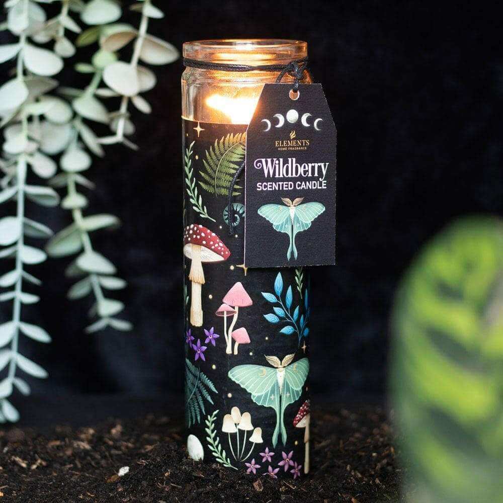 Dark Forest Wild Berry Tube Candle by Jones Home & Gifts