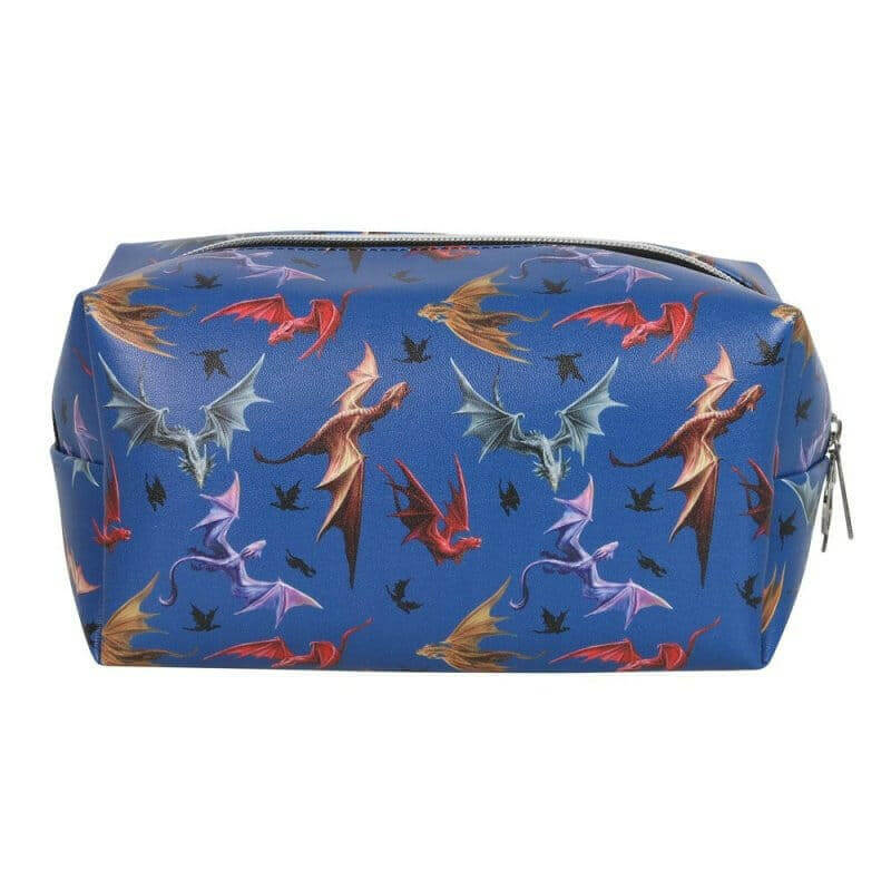 The Fashion Gift Shop: Dragon Clan Makeup Wash Bag by Anne Stokes for Organizing by Anne Stokes, Cosmetic Bags