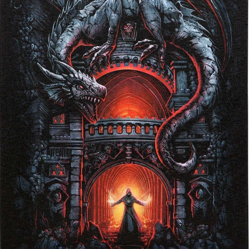 The Fashion Gift Shop: Dragon's Lair Wall Art Canvas Plaque by Spiral Direct by Spiral Direct, Wall Art's