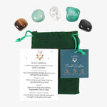 The Fashion Gift Shop: Earth Element Tumble Gemstone Set Black Obsidian Tiger Eye by Spirit of equinox, Tumble stones