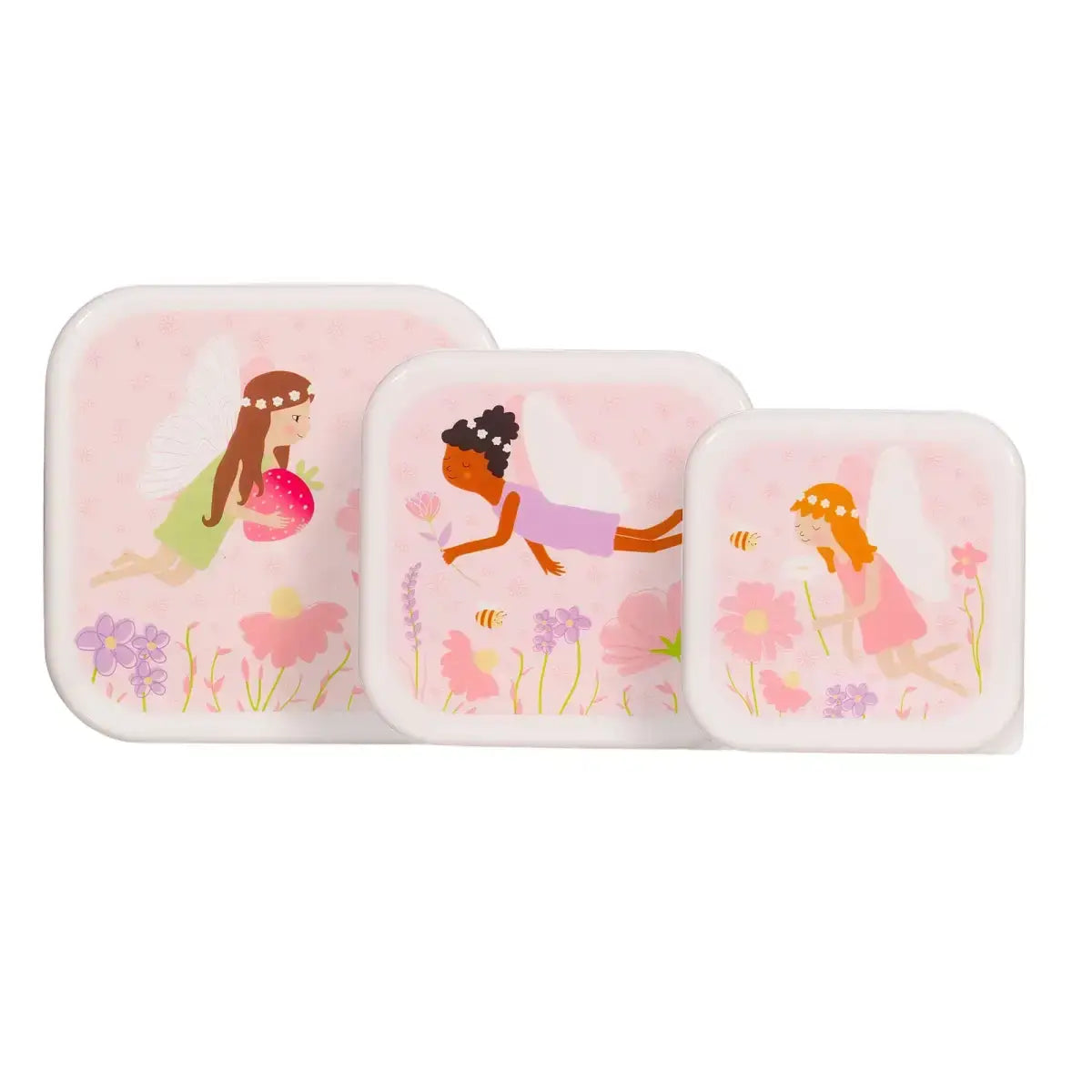 Fairy Lunch Boxes - Set of 3 by Sass and Belle