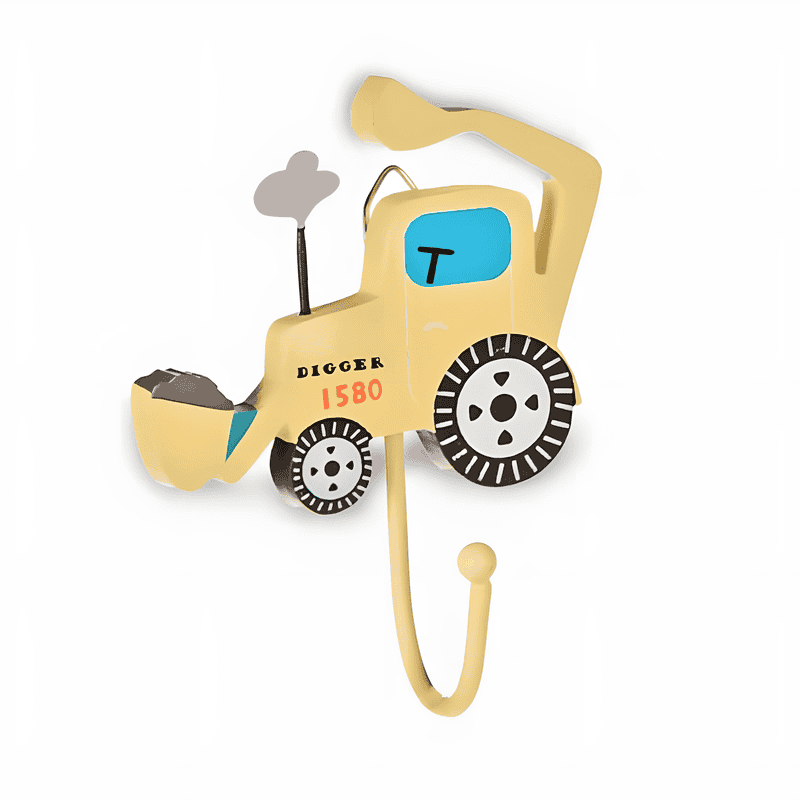 The Fashion Gift Shop: Fire Engine & Digger Bedroom Hooks and Drawer Knobs for Childs Bedroom by Sass and Belle, Wall Hooks & Drawers