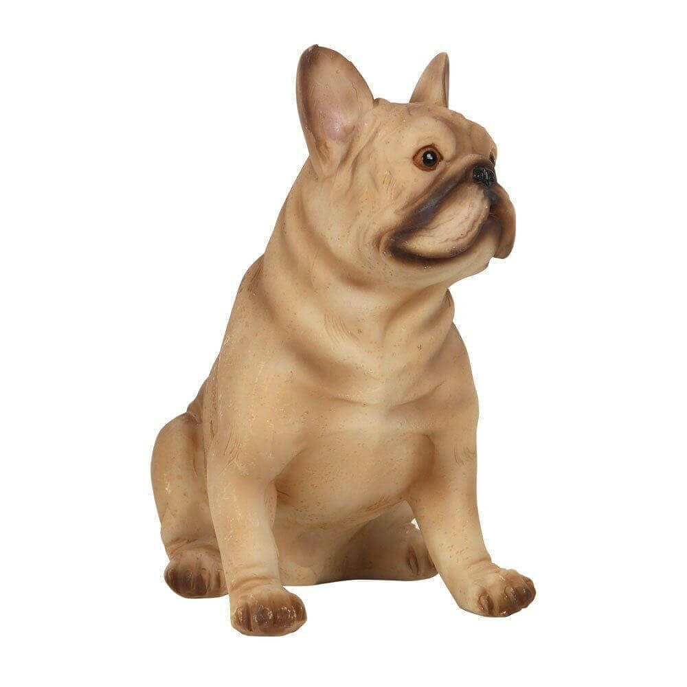 The Fashion Gift Shop: French Bull Dog Ornament with Sentiment Card & Gift Box by Jones Home & Gifts, Ornaments
