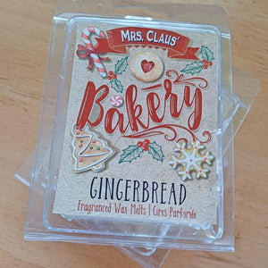 Gingerbread Bakery Wax Melts By Mrs Claus - Wax melts by Mrs Claus