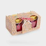 Gingerbread Scented Jar Candles with Gingerbread House Packaging - Candles by Jones Home & Gifts