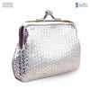 Christmas, New Years Party Sequins Sparkly Coin Purse - Silver
