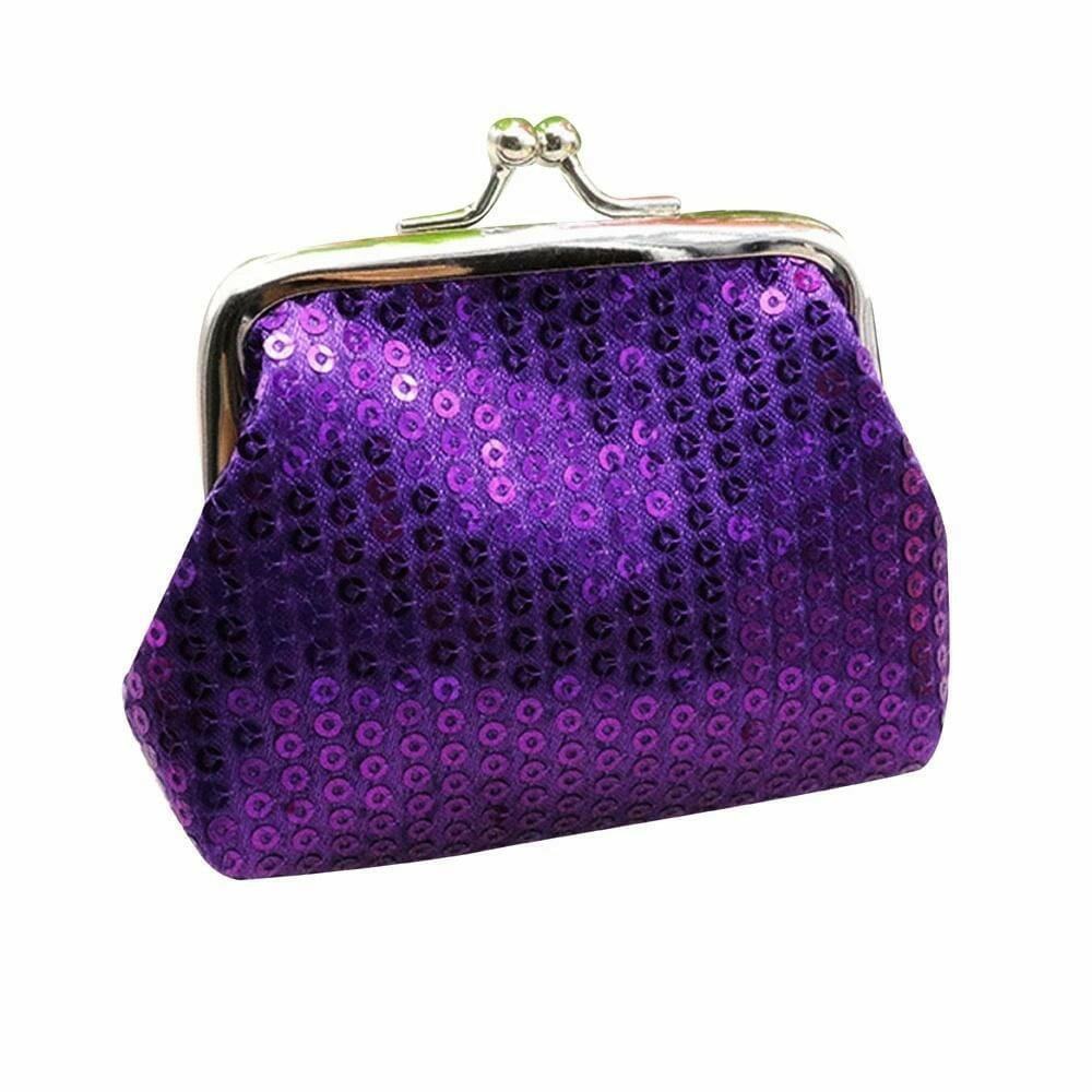 The Fashion Gift Shop: Christmas, New Years Party Sequins Sparkly Coin Purse by Fashion Accessories, Coin Purses