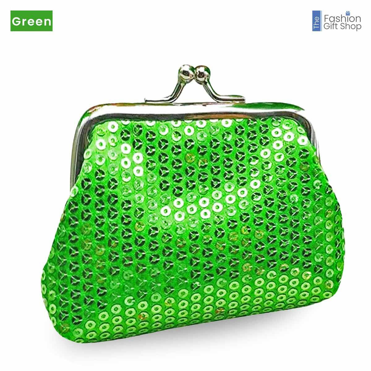 The Fashion Gift Shop: Christmas, New Years Party Sequins Sparkly Coin Purse by Fashion Accessories, Coin Purses