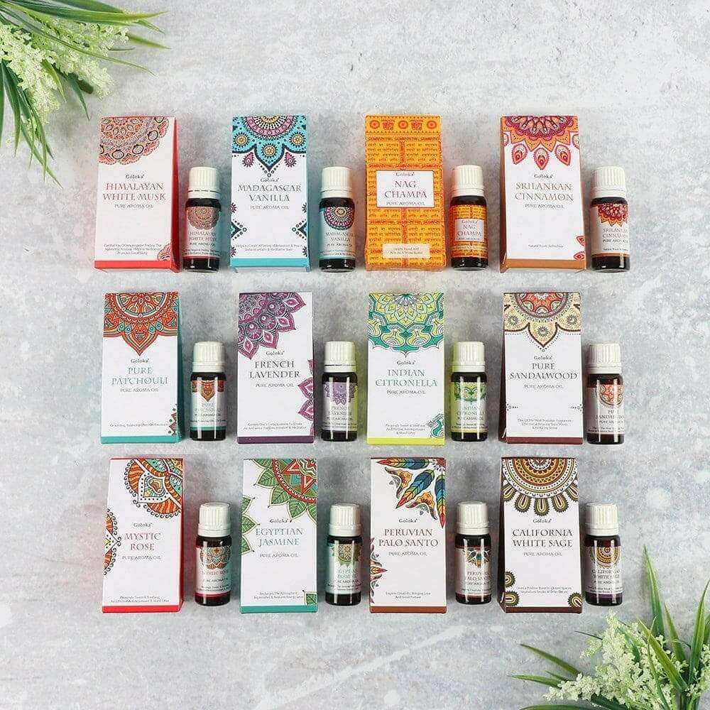 Goloka 10ml Madagascar Vanilla Calming and relaxing Sleep and Respiratory aid - The Fashion Gift Shop Aroma oil