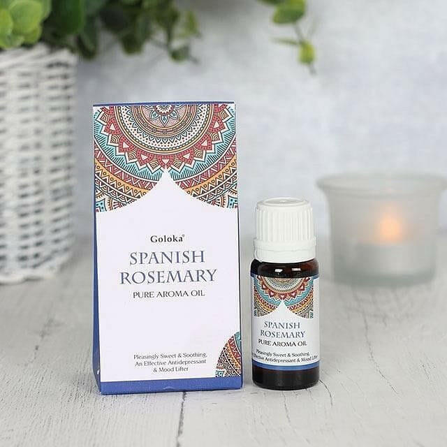 The Fashion Gift Shop: Goloka 10ml Spanish Rosemary Pure Fragrance Oil by Goloka, Aroma oil