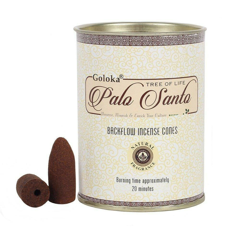 The Fashion Gift Shop: Goloka Backflow Incense Cone - Pala Santa - Sandalwood - Lavender + by Goloka, Backflow Cones