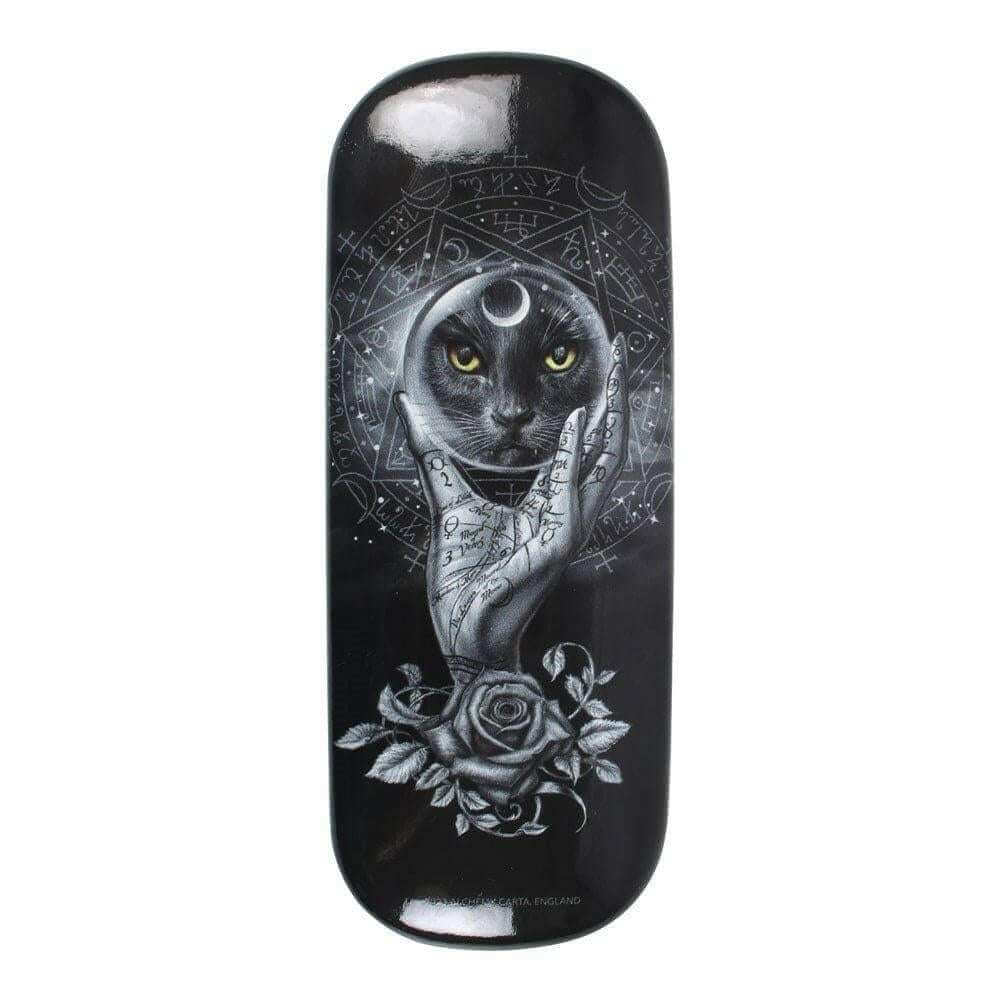 The Fashion Gift Shop: Grimalkin's Black Cat Withcy Glasses Case by Alchemy by Alchemy, Eyewear Cases & Holders