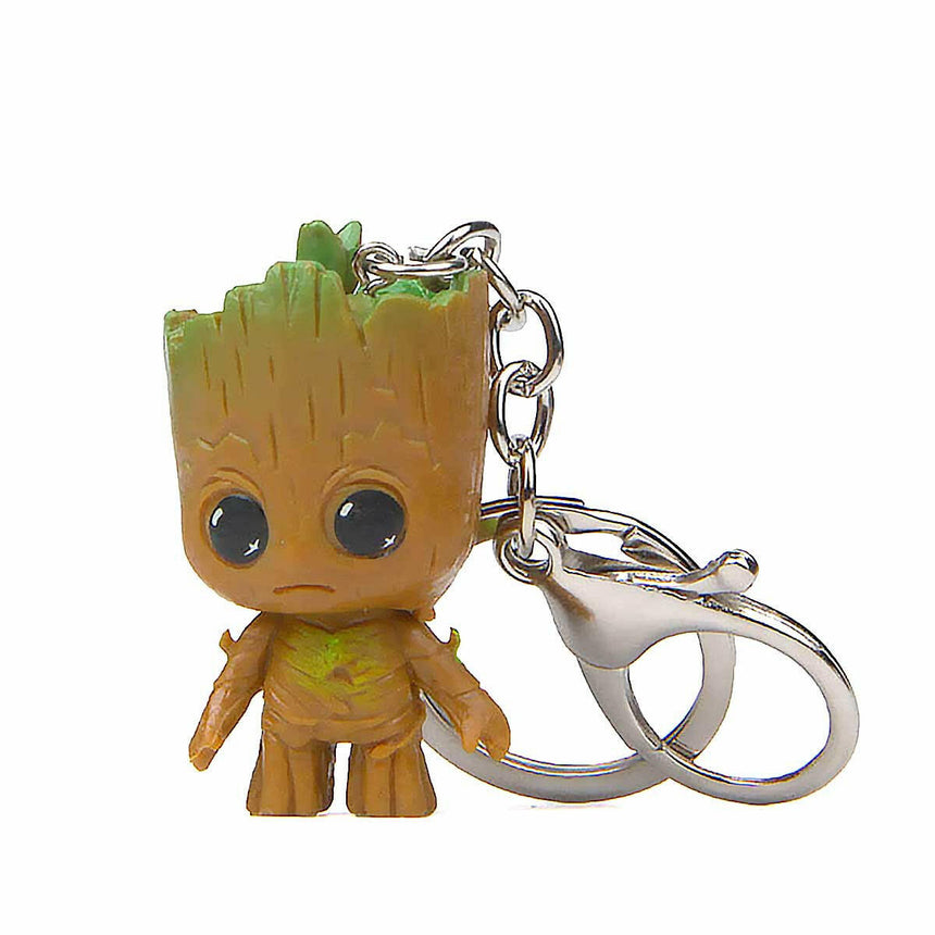 The Fashion Gift Shop: Groot Tree Guardians Of The Galaxy Keyrings Figures by Fashion Accessories, Marvel Gifts