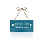 Hanging Garden Novelty Message Signs - Garden Signs by Jones Home & Gifts