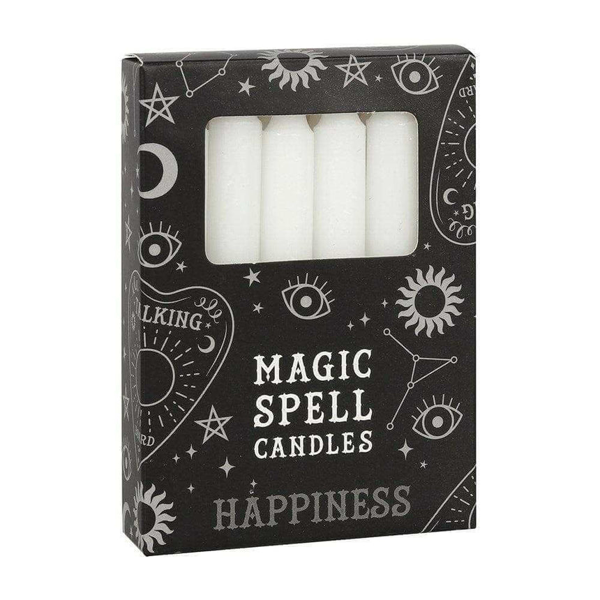 The Fashion Gift Shop: Casting Spell Candles Box of 12 for Manifesting Solid Colours by Spirit of equinox, Candles