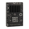 Casting Spell Candles Box of 12 for Manifesting Solid Colours - Black for Protection