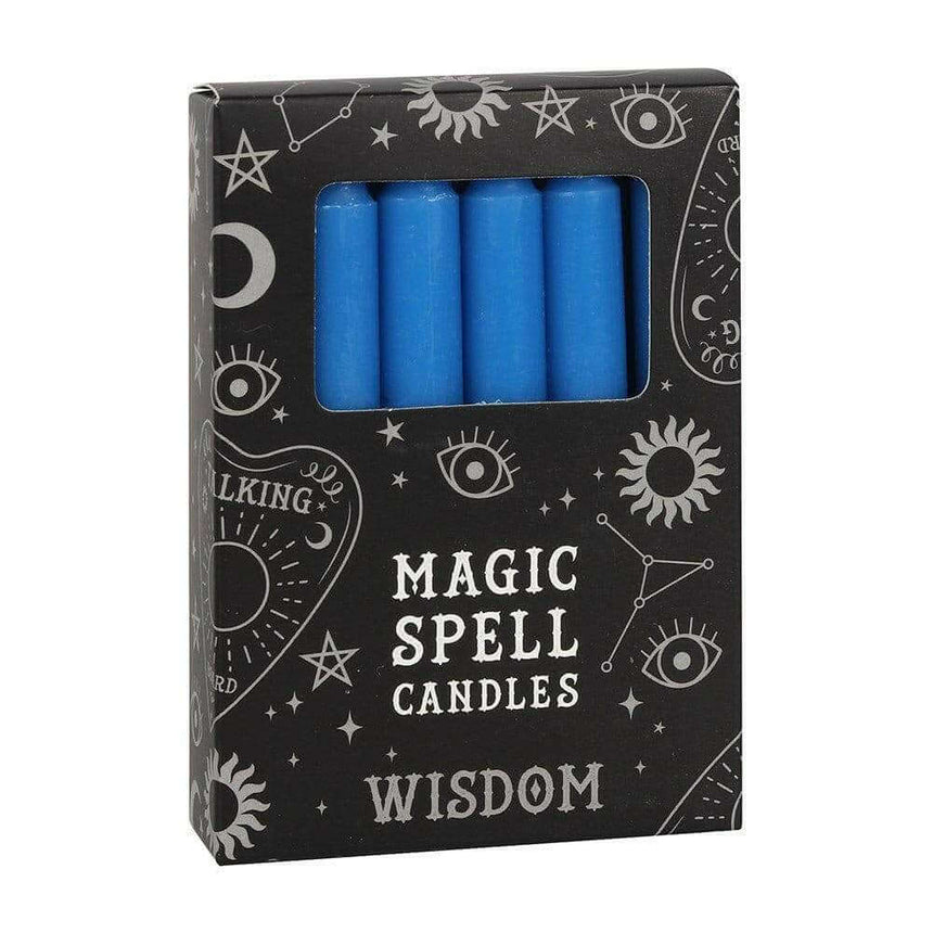 The Fashion Gift Shop: Casting Spell Candles Box of 12 for Manifesting Solid Colours by Spirit of equinox, Candles