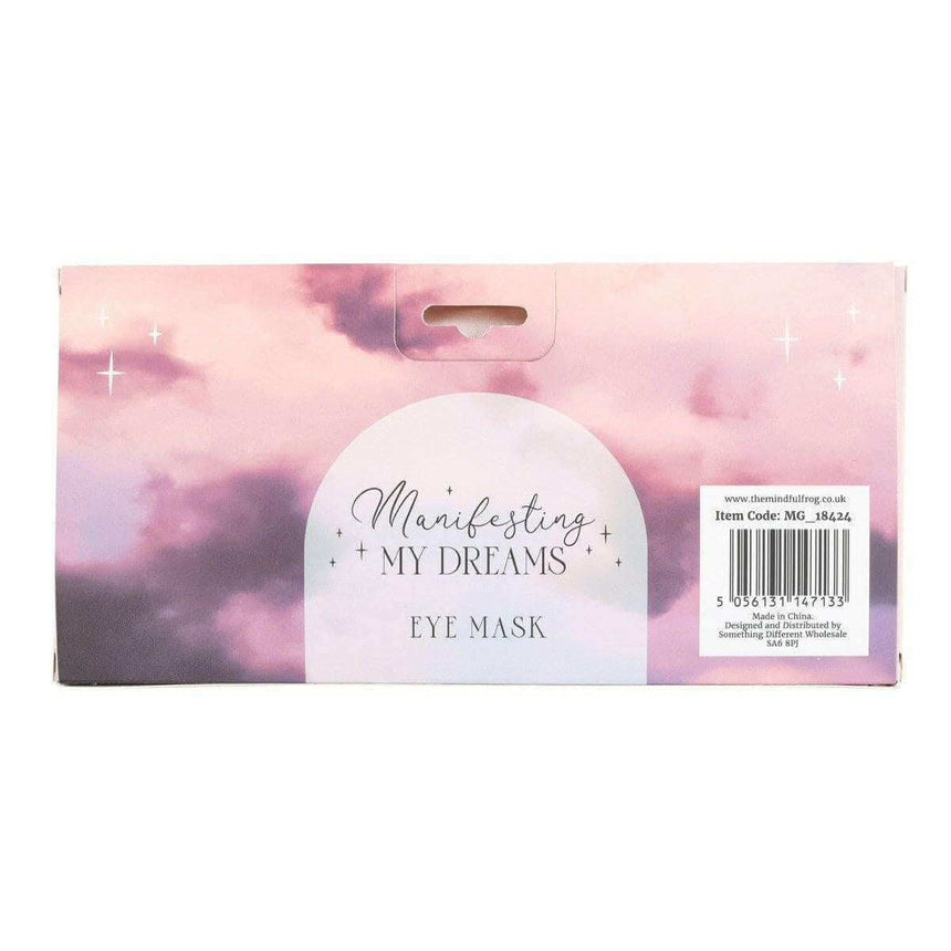 The Fashion Gift Shop: Manifesting My Dreams Satin Sleep Eye Mask Sleep Aid by Mindful Frog, Sleep Mask