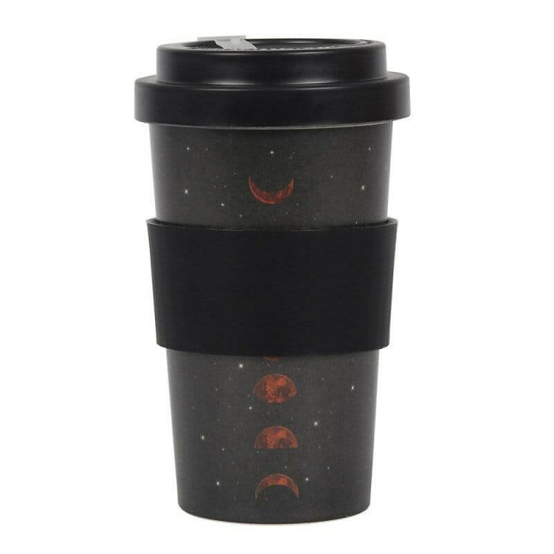The Fashion Gift Shop: Moon Phase Durable Bamboo Eco Travel Mug for On - the - Go by Spirit of equinox, Bambo Travel Mug