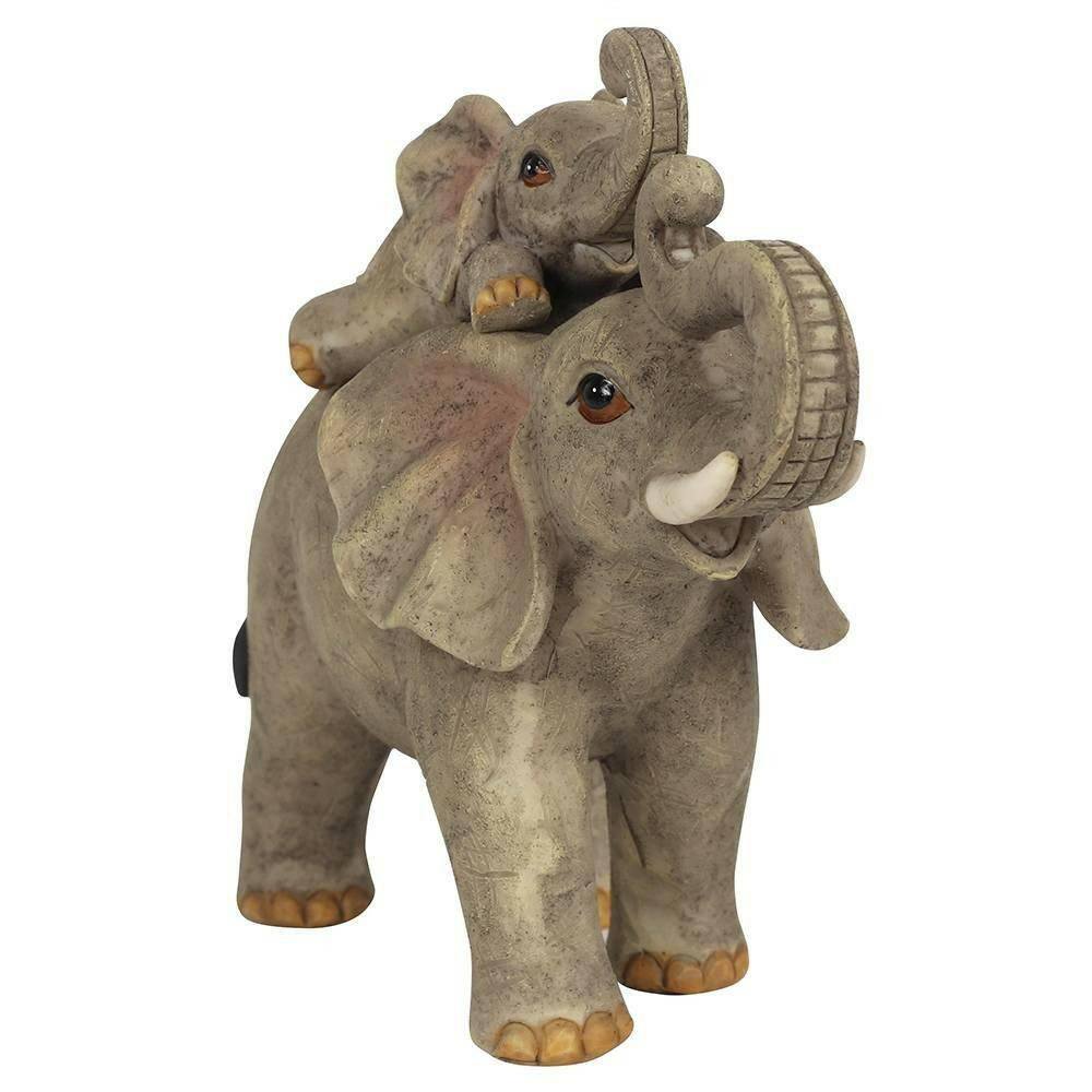 Mother and Baby Elephant Adventure Ornament Gifts for New Mothers by Jones Home & Gifts
