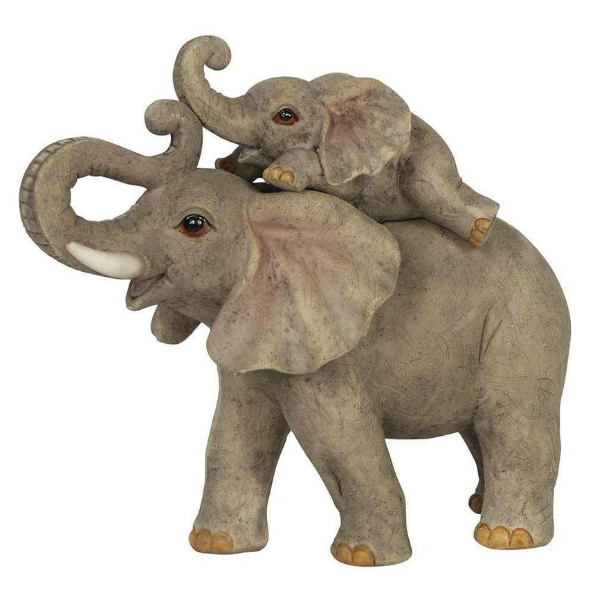 The Fashion Gift Shop: Mother and Baby Elephant Adventure Ornament Gifts for New Mothers by Jones Home & Gifts, Ornaments