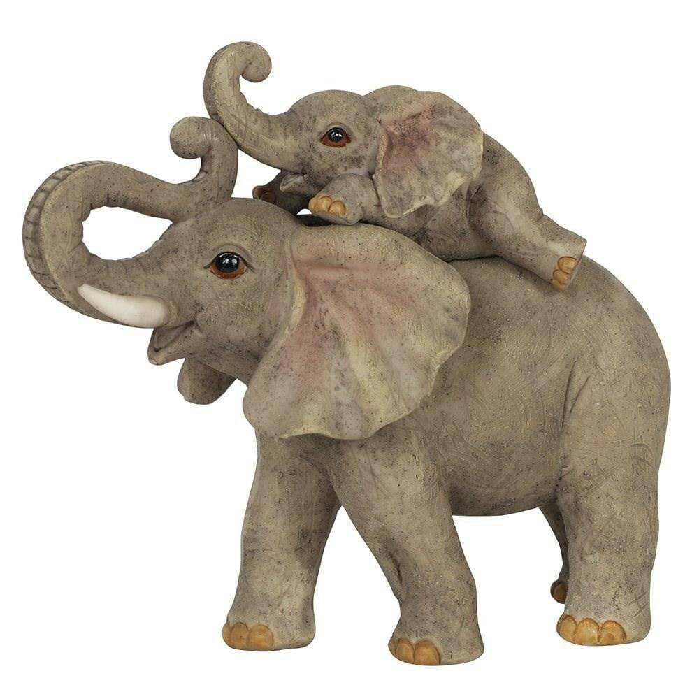 Mother and Baby Elephant Adventure Ornament Gifts for New Mothers by Jones Home & Gifts