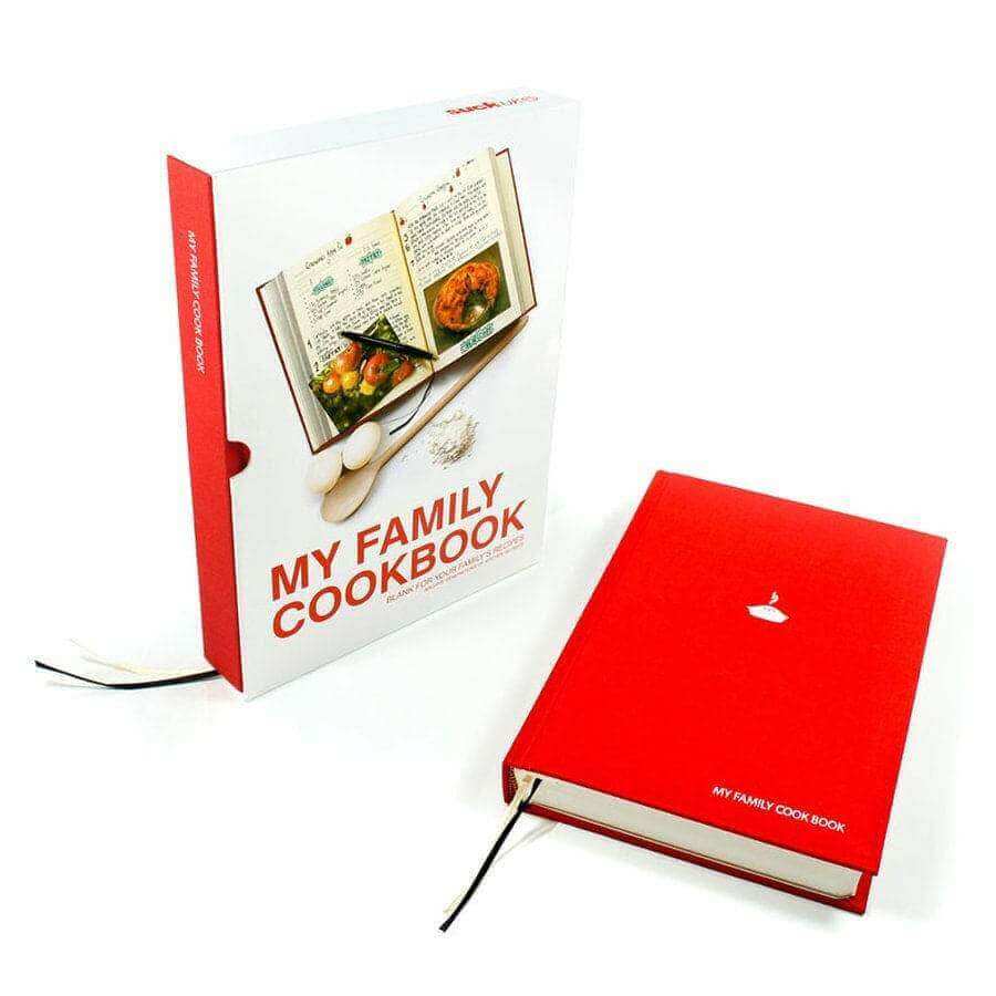 My Family Cook Book Journal With Cooking Guides And Tips by Luckies