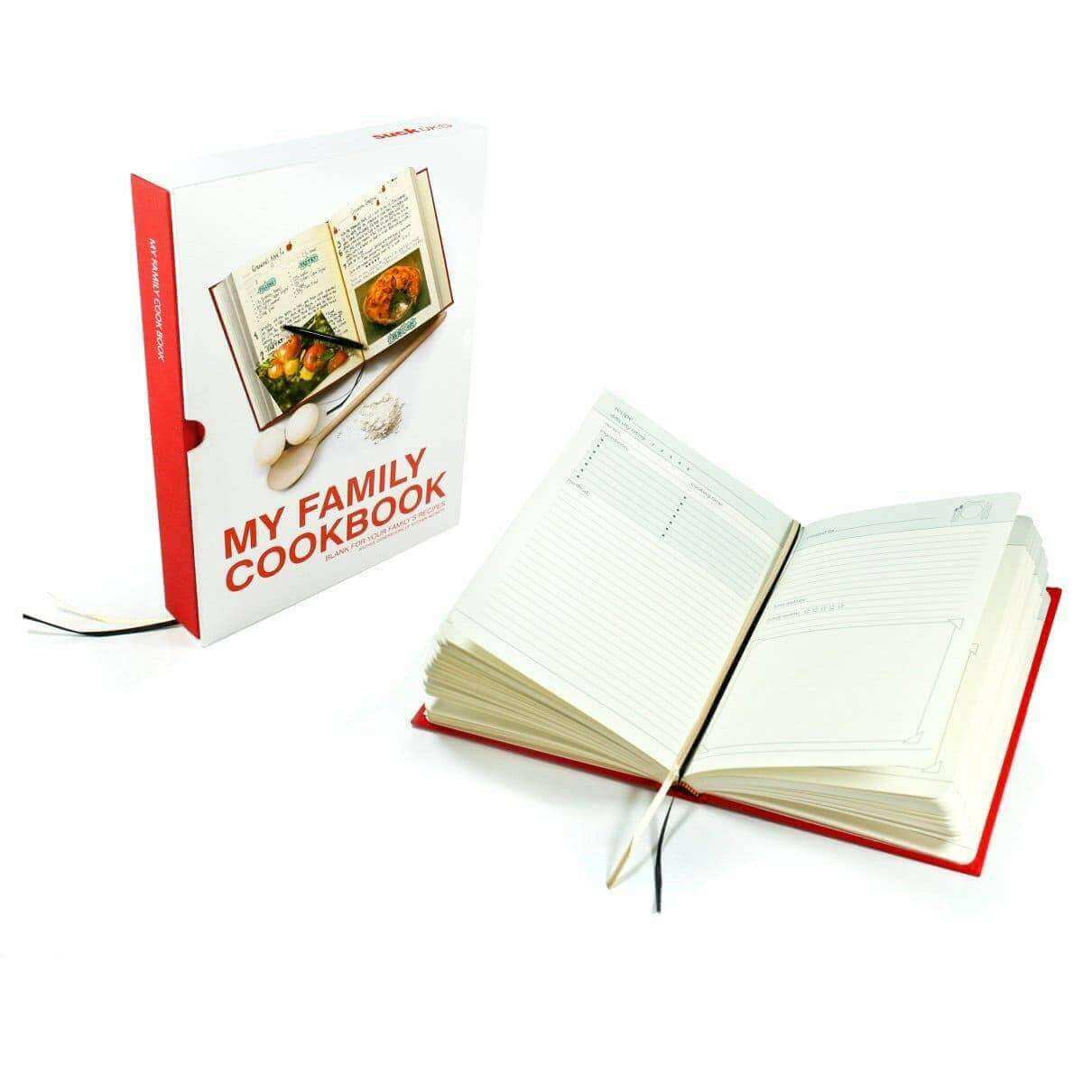 My Family Cook Book Journal With Cooking Guides And Tips by Luckies