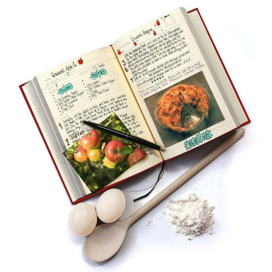 The Fashion Gift Shop: My Family Cook Book Journal With Cooking Guides And Tips by Luckies, My Family Cook Book Journal