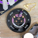 The Fashion Gift Shop: Mystic Mog Pendulum Divination Kit With Amethyst Crystal by Spirit of equinox, Pendulum Divination Kit