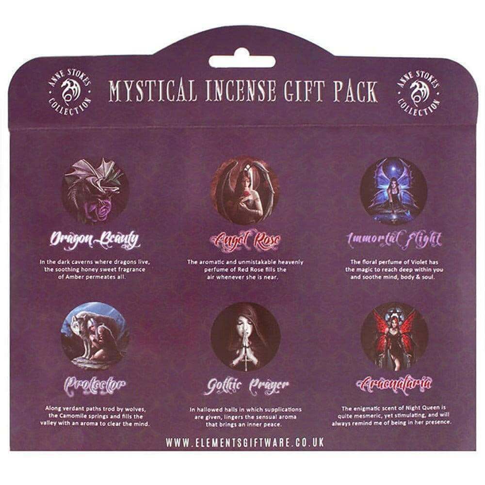 The Fashion Gift Shop: Mystical Incense Stick Gift Pack by Anne Stokes 120 Sticks by Anne Stokes, Incense Sticks