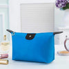 New Travel Make up Cosmetic Holiday Wash Bags Waterproof Easy Fold Away Case - Blue