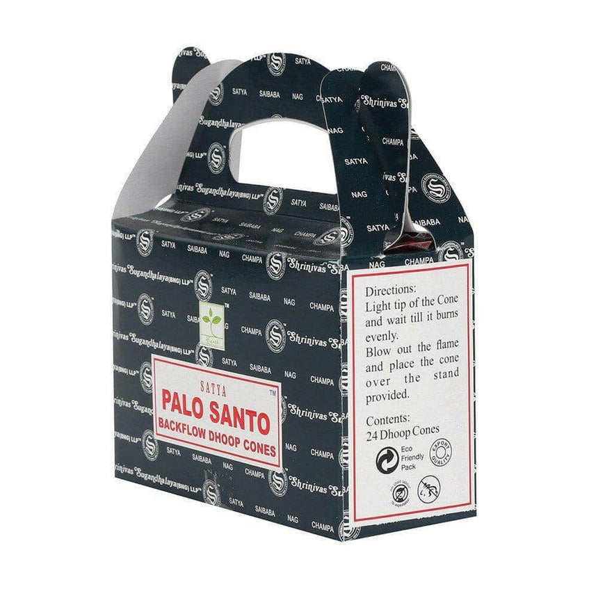 The Fashion Gift Shop: Palo Santo Backflow Incense Cones by Satya by Satya, Backflow Cones