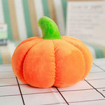 Plush Pumpkin Cushion Keyring Bag Charm Toy - Bag Charms & Keyrings by Fashion Accessories