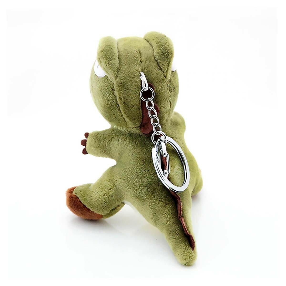 Soft Cuddly T-Rex Dinosaurs Boys Girls Backpack Charm Keyring by Fashion Accessories