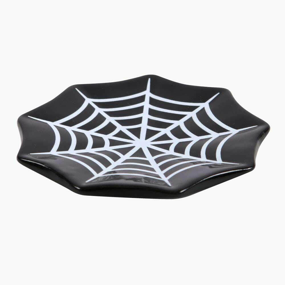 The Fashion Gift Shop: Spiderweb Trinket Jewellery Dish for Organizing Essentials by Spirit of equinox, Jewellery Dish