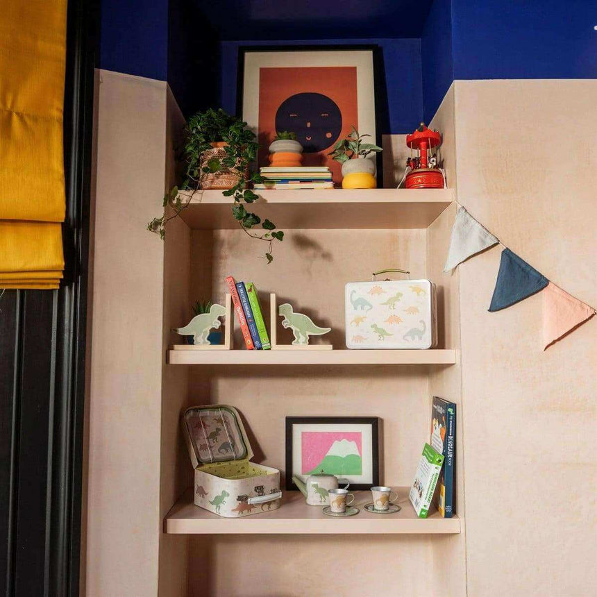 The Fashion Gift Shop: T - Rex Dinosaur Green Bookends by Sass and Belle, Wall Hooks & Drawers