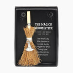 The Magick Broomsticks Lucky Charm Positive Energy Gifts Witches Hat Black Box - Charms & Pendants by Spirit of equinox
