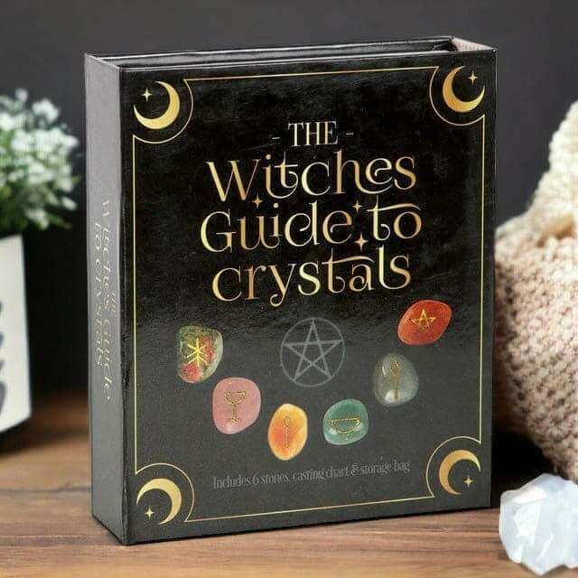 The Fashion Gift Shop: The Witches Guide to Crystals Gift Set by Mindful Frog, Crystals Gift Sets