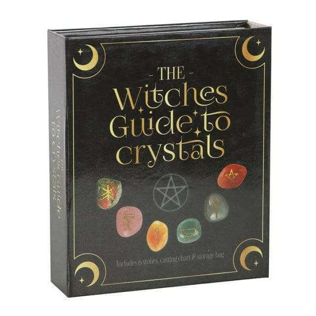 The Fashion Gift Shop: The Witches Guide to Crystals Gift Set by Mindful Frog, Crystals Gift Sets