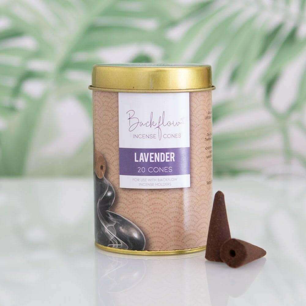 The Fashion Gift Shop: Tin of 20 Jumbo Long Lasting Backflow Cones for Backflow Burners by Elements, Backflow Cones